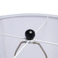 A&B Home 15" x 30" Bundle of 12 Black and White Table Lamp with Round Four Tiered Body