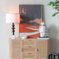 A&B Home 15" x 30" Bundle of 12 Black and White Table Lamp with Round Four Tiered Body