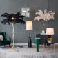 A&B Home 15" x 61" Bundle of 9 Black and White Bullet Shape Floor Lamp