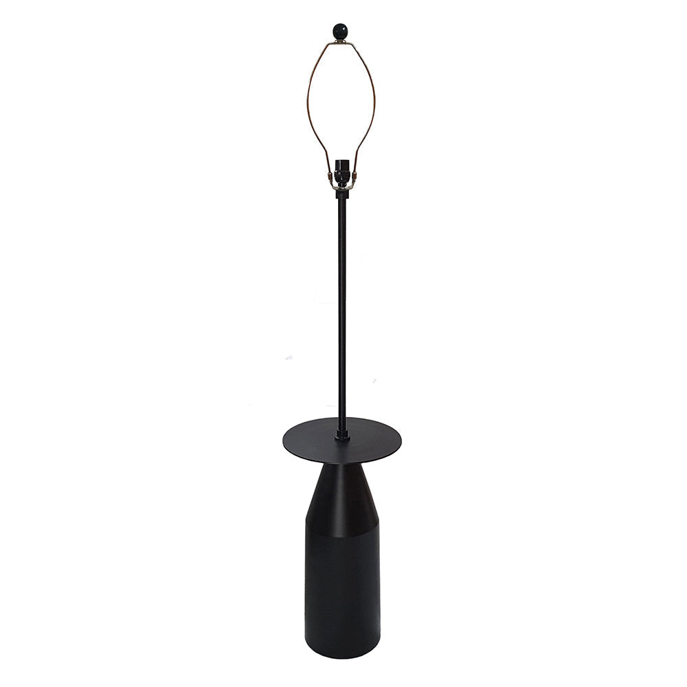 A&B Home 15" x 61" Bundle of 9 Black and White Bullet Shape Floor Lamp