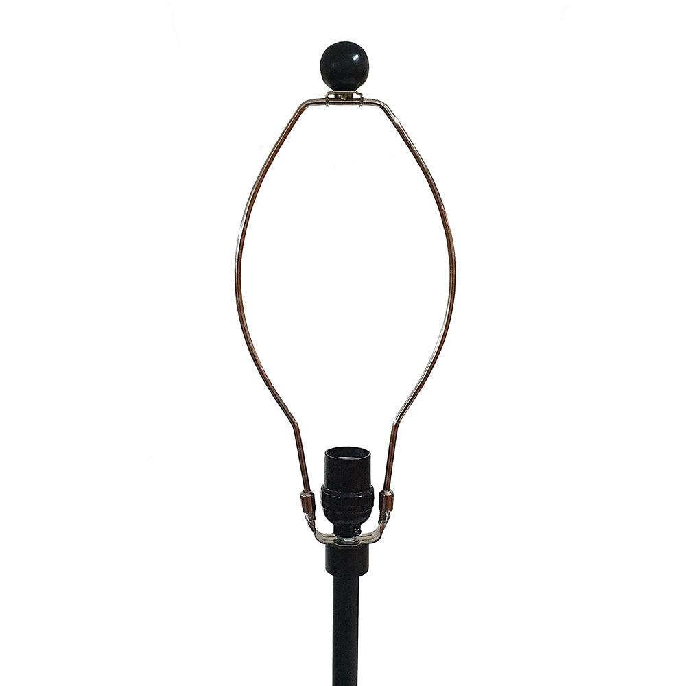 A&B Home 15" x 61" Bundle of 9 Black and White Bullet Shape Floor Lamp