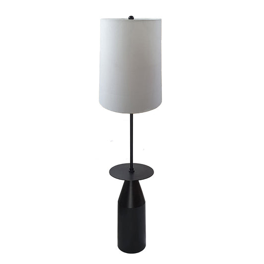 A&B Home 15" x 61" Bundle of 9 Black and White Bullet Shape Floor Lamp
