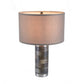 A&B Home 16" x 23" Bundle of 12 Gray and Silver Brushed Table Lamp