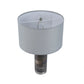 A&B Home 16" x 23" Bundle of 12 Gray and Silver Brushed Table Lamp