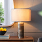 A&B Home 16" x 23" Bundle of 12 Gray and Silver Brushed Table Lamp