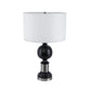 A&B Home 16" x 27" Bundle of 15 Black and Gray Table Lamp With Hammered Metal