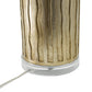 A&B Home 16" x 32" Bundle of 10 Gold Cylinder Table Lamp With Beige Drum Shade