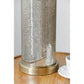 A&B Home 16" x 35" Bundle of 16 Gold Mirrored Glass Table Lamp with White Fabric Shade