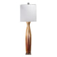 A&B Home 16" x 36" Bundle of 15 Multi-Colored Drip Glaze Ceramic Table Lamp With Ivory Fabric Shade