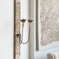 A&B Home 16" x 45" Bundle of 14 Distressed Antique Finish Two-Light Electric Wall Sconce
