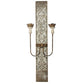 A&B Home 16" x 45" Bundle of 14 Distressed Antique Finish Two-Light Electric Wall Sconce