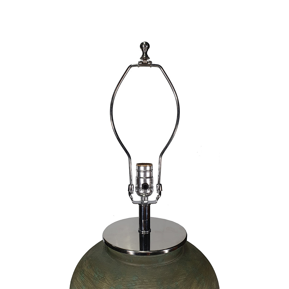 A&B Home 18" x 29" Bundle of 15 Round Taupe Table Lamp With White Tapered Drum Shade