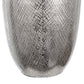 A&B Home 18" x 30" Bundle of Round 8 Silver Base Table Lamp With White Drum-Shaped Shade