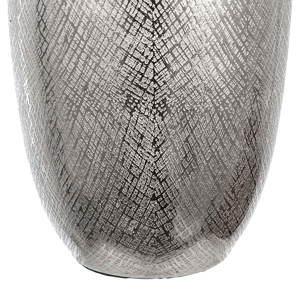 A&B Home 18" x 30" Bundle of Round 8 Silver Base Table Lamp With White Drum-Shaped Shade