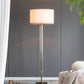 A&B Home 20" x 72" Bundle of 6 Bronze and White Floor Lamp with Glass Cylinder Design