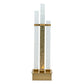 A&B Home 22" x 80" Bundle of 7 Crystal Table Lamp With Gold Metal Base