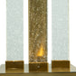 A&B Home 22" x 80" Bundle of 7 Crystal Table Lamp With Gold Metal Base