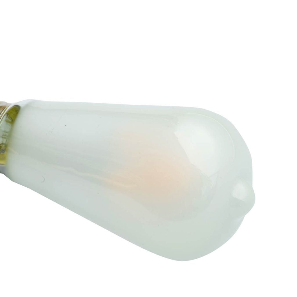 A&B Home 3" x 6" Set of 6 ST64 Matte White Filament Led Bulb 4 Watts