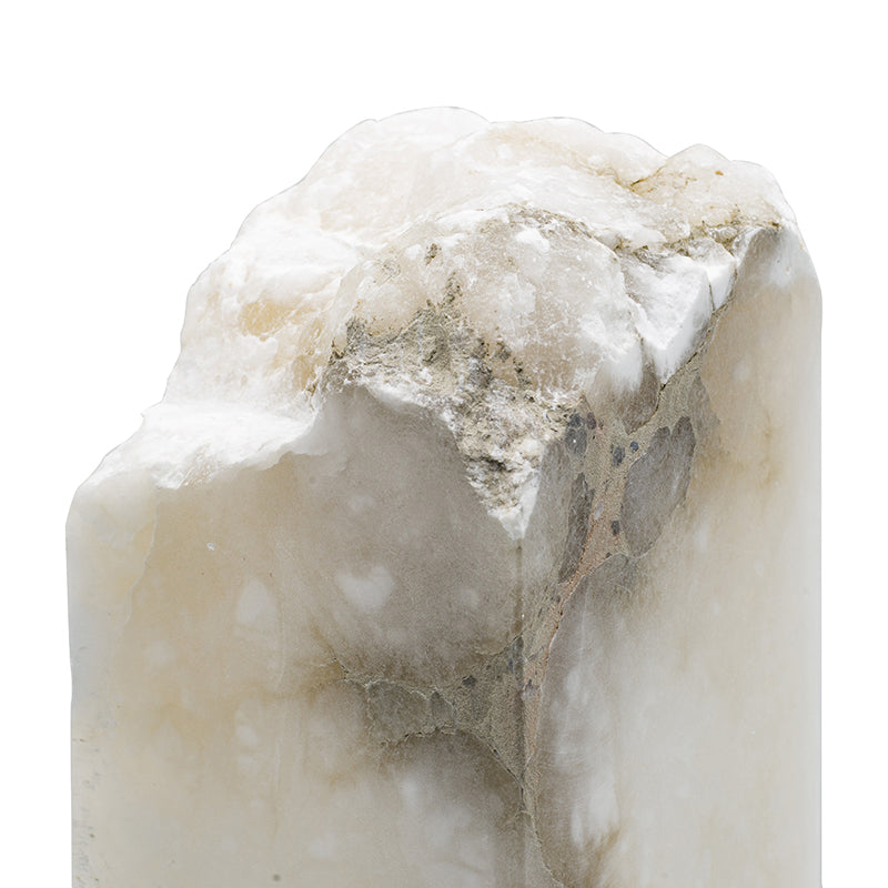 A&B Home 5" x 13" Bundle of 8 White Stone Decor Table Lamp