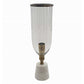 A&B Home 5" x 19" Bundle of 22 Antique Brass Lamp With Marble Base & Sun Cutwork On Glass
