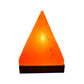 A&B Home 5" x 7" Bundle of 57 Pink Pyramid Shape Himalayan Salt Table Lamp With Wooden Base