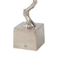 A&B Home 51" x 43" Bundle of 2 White Feather Table Lamp