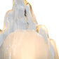 A&B Home 8" x 11" Bundle of 26 Gold Pedestal Base Ice Mountain Table Lamp
