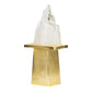 A&B Home 8" x 15" Bundle of 23 Gold Pedestal Base Ice Mountain Table Lamp