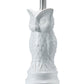 A&B Home 8" x 19" Bundle of 25 White Ceramic Owl-Shaped Design Table Lamp