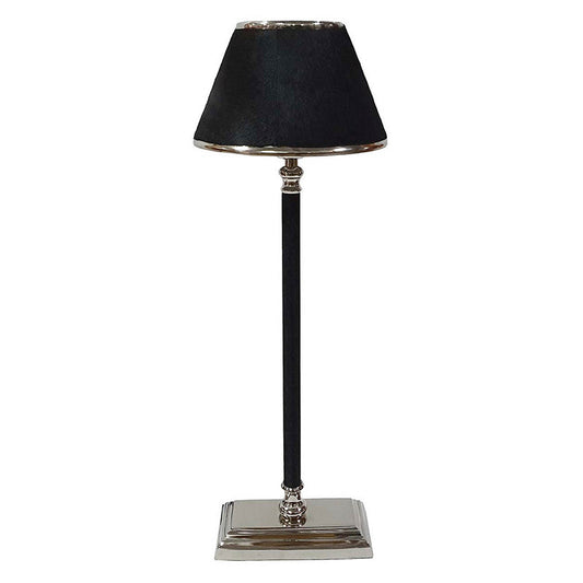 A&B Home 8" x 23" Bundle of 14 Nickel and Black Table Lamp With Tapered Shade