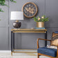 A&B Home Amir 16" x 22" Bundle of 7 Black and Gold Glass Table Lamp