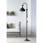A&B Home Arris 22" x 67" Bundle of 15 Black Metal Adjustable-Arm Floor Lamp