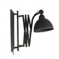A&B Home Arris 8" x 16" Bundle of 24 Black Extension Wall Lamp