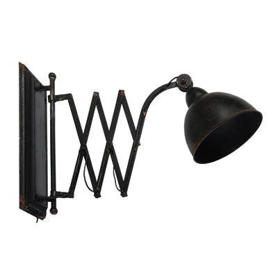 A&B Home Arris 8" x 16" Bundle of 24 Black Extension Wall Lamp