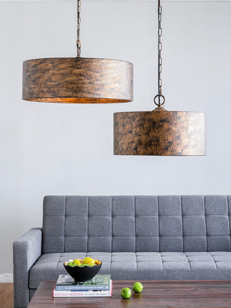 A&B Home Bundle of 10 16" x 11" Brushed Bronze Chandelier