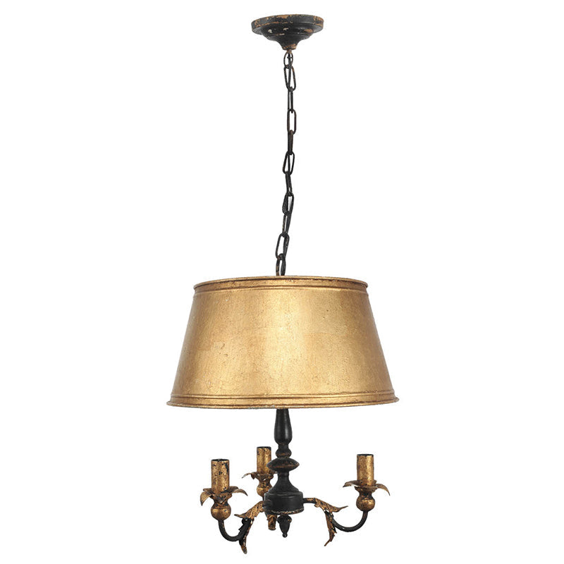 A&B Home Bundle of 10 16" x 21" Gold and Black Chandelier
