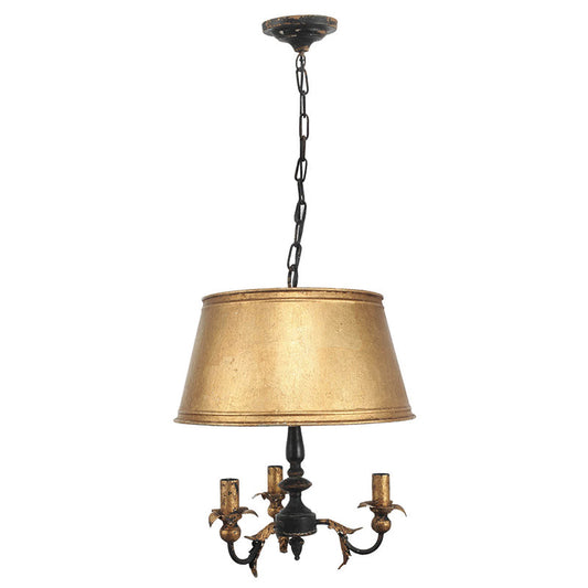 A&B Home Bundle of 10 16" x 21" Gold and Black Chandelier