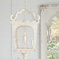A&B Home Bundle of 10 Bellamy 16" x 29" 4-Light White Streetlight Chandelier