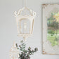 A&B Home Bundle of 10 Bellamy 16" x 29" 4-Light White Streetlight Chandelier