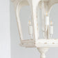 A&B Home Bundle of 10 Bellamy 16" x 29" 4-Light White Streetlight Chandelier