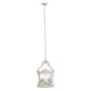 A&B Home Bundle of 10 Imre 14" x 23" 4-Light Antique White Vintage Style Pendant Lighting