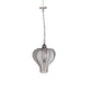A&B Home Bundle of 10 Nicollet 17" x 24" Crown-Shaped Black Hanging Pendant Lighting