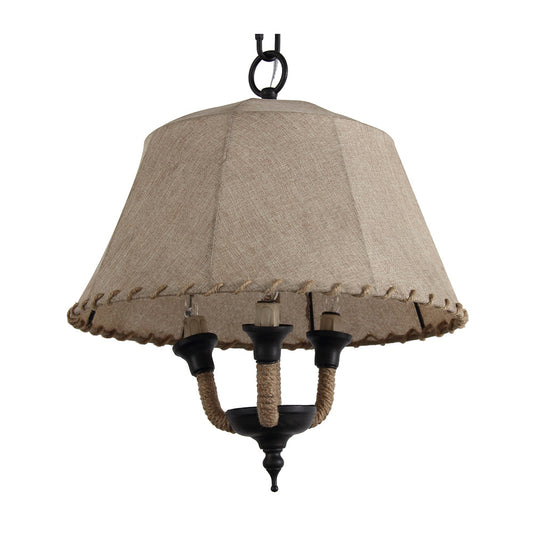 A&B Home Bundle of 11 16" x 18" 4-Light Taupe Chandelier