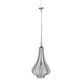 A&B Home Bundle of 11 Nicollet 13" x 24" Pear-Shaped Black Hanging Pendant Lighting