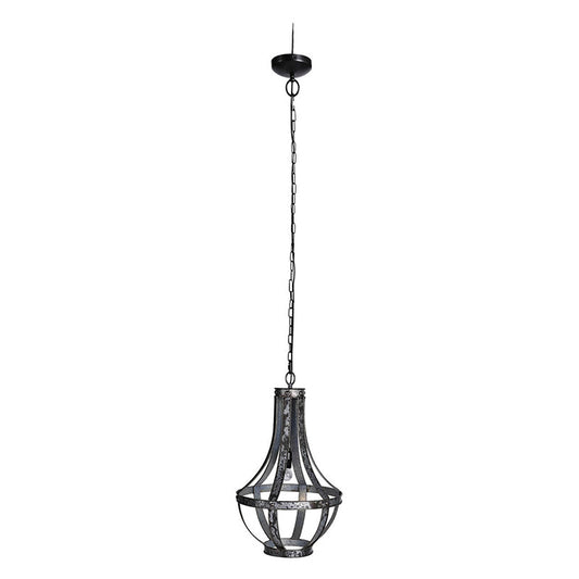 A&B Home Bundle of 11 Ordway 15" x 26" 1-Light Antique Black Metal Chandelier