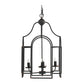 A&B Home Bundle of 12 Malin 17" x 29" Antique Black Chandelier