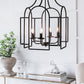 A&B Home Bundle of 12 Malin 17" x 29" Antique Black Chandelier