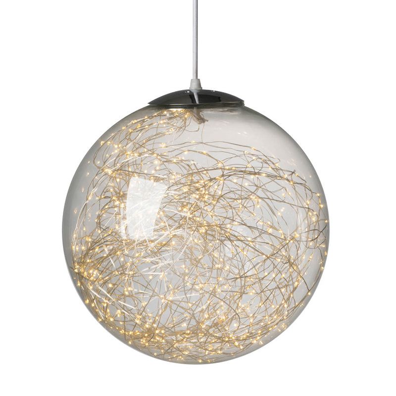 A&B Home Bundle of 13 12" x 49" 1-Light Clear Globe Chandelier
