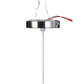 A&B Home Bundle of 13 12" x 49" 1-Light Clear Globe Chandelier