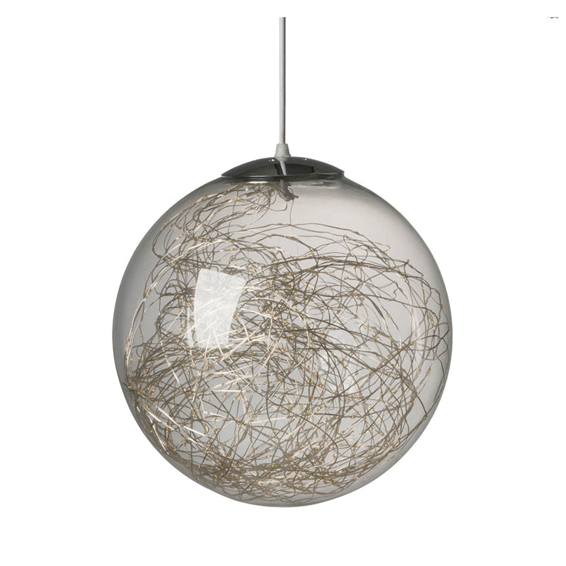 A&B Home Bundle of 13 12" x 49" 1-Light Clear Globe Chandelier